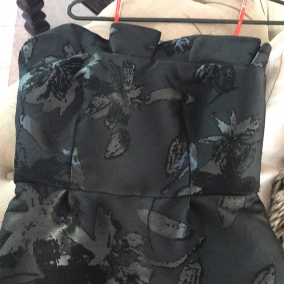 MoNique Lhuillier size 2 ELEGANT BLACK holiday DRESS - Picture 4 of 14